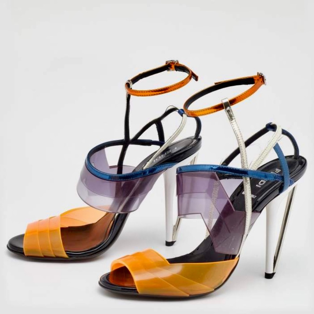 FENDI Iridia PVC sandal